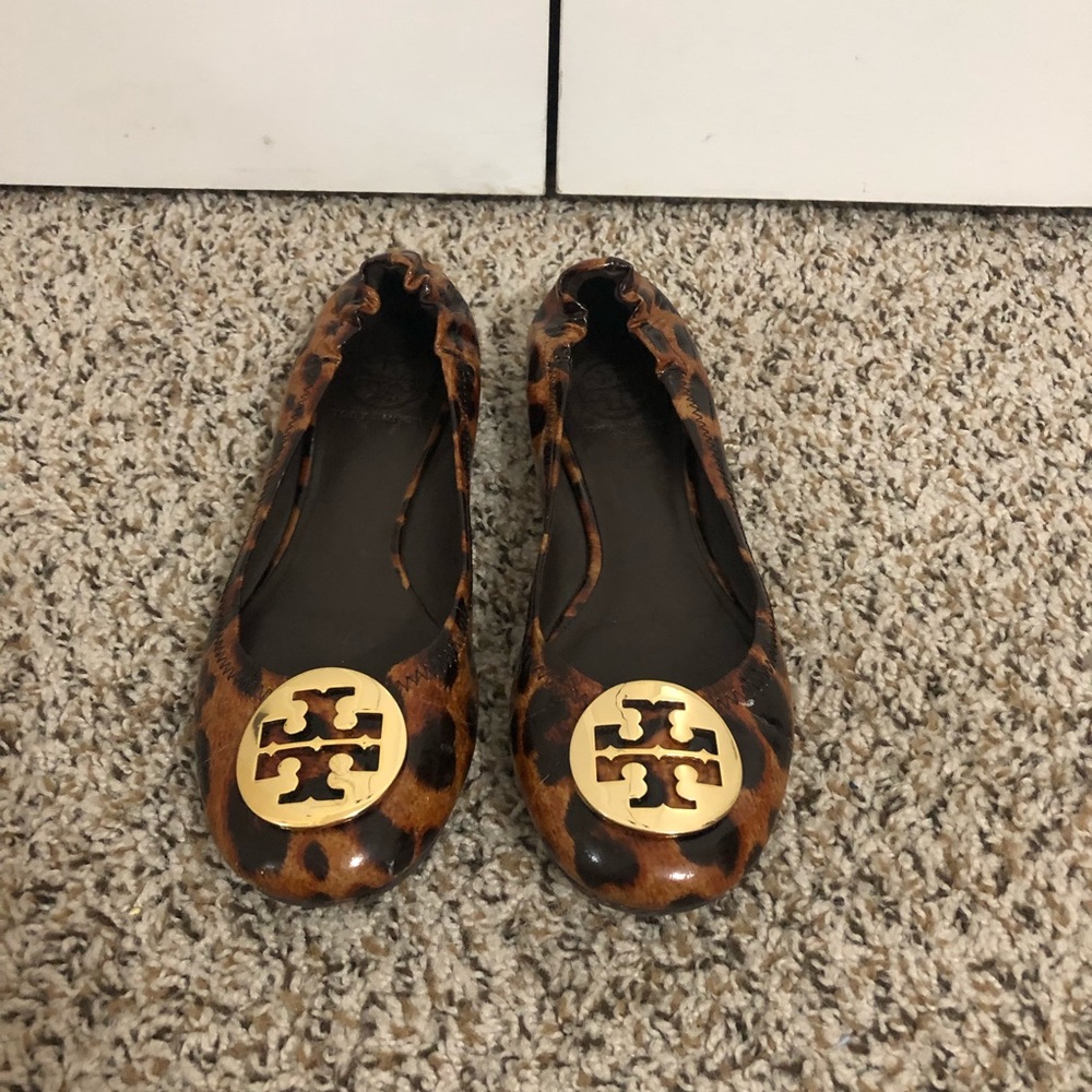 Tory Burch Cheetah Flats
